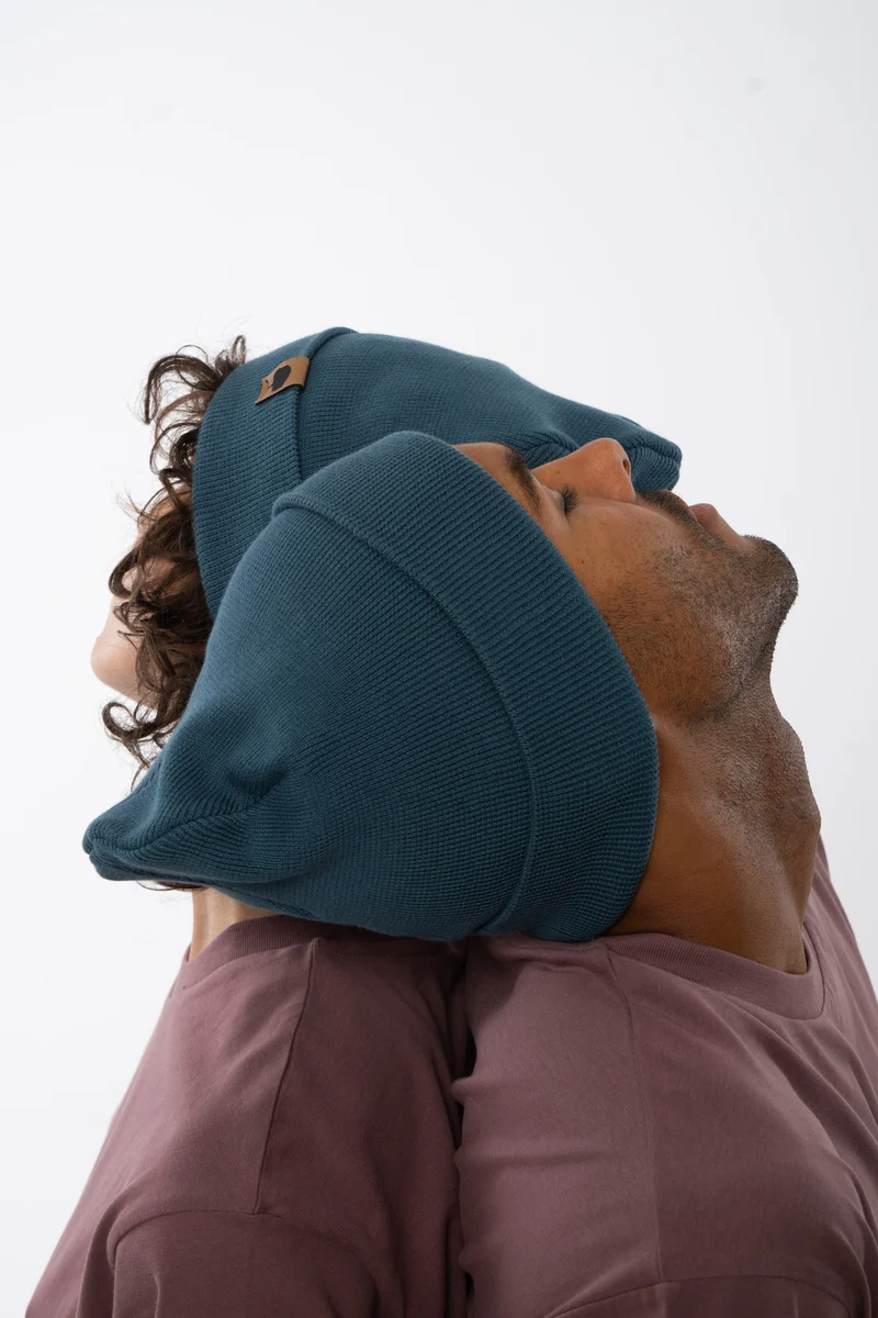 Rib Beanie aus Bio Baumwolle & recyceltem Polyester