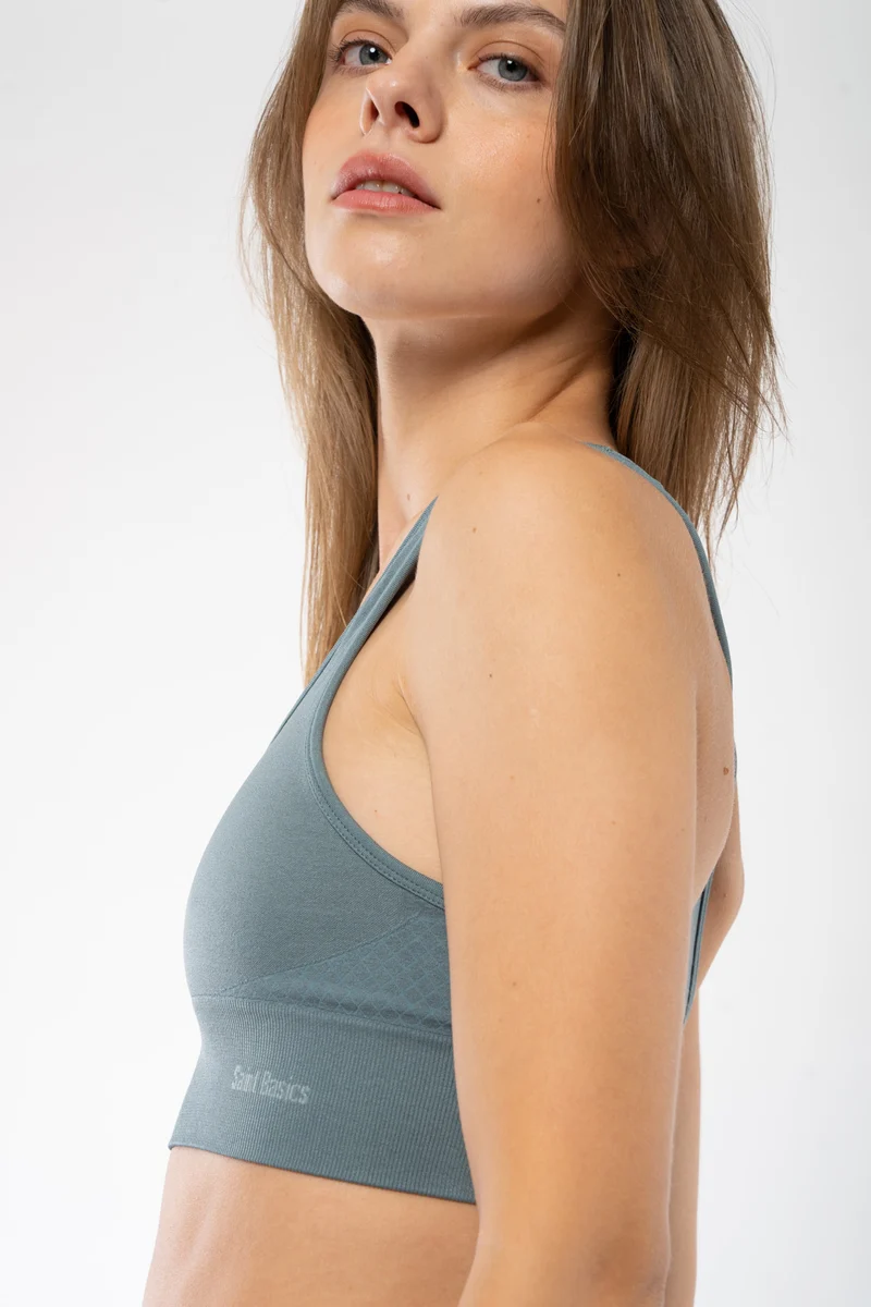 Active Short Sport Top aus recyceltem Polyester