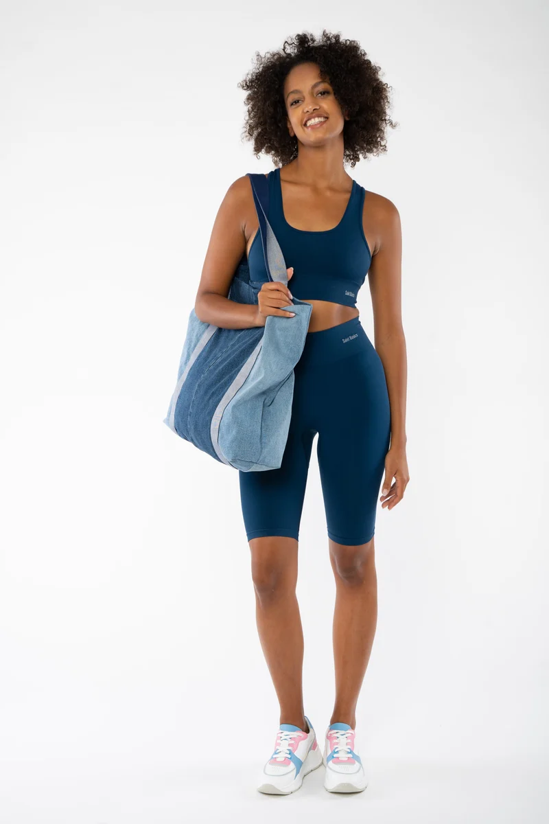 Active Short Sport Top aus recyceltem Polyester