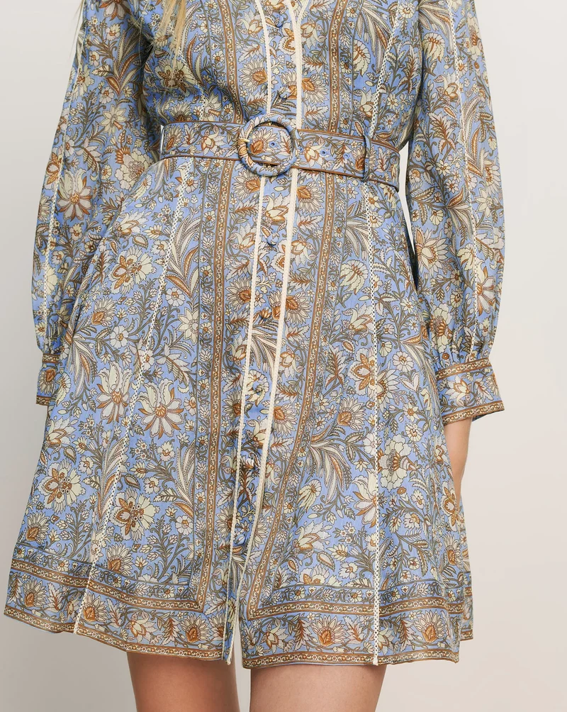 Kumar Belted Mini Dress