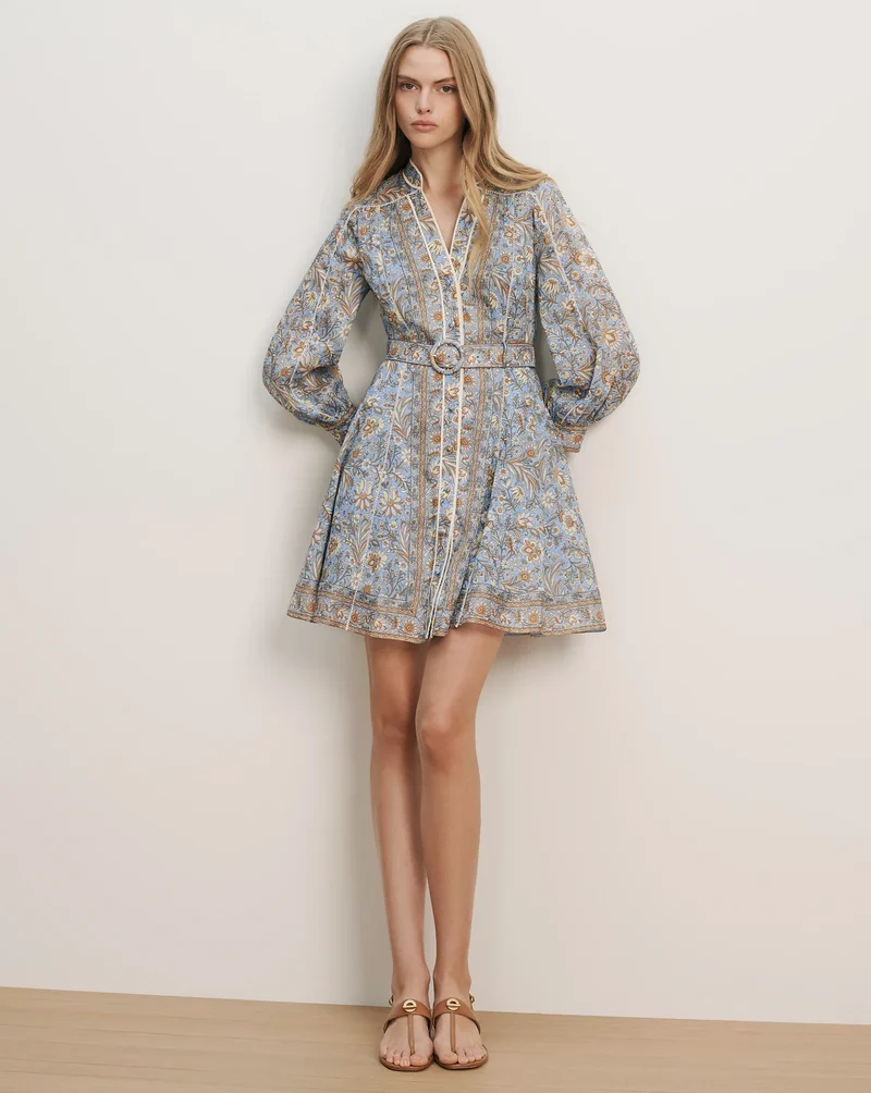 Kumar Belted Mini Dress