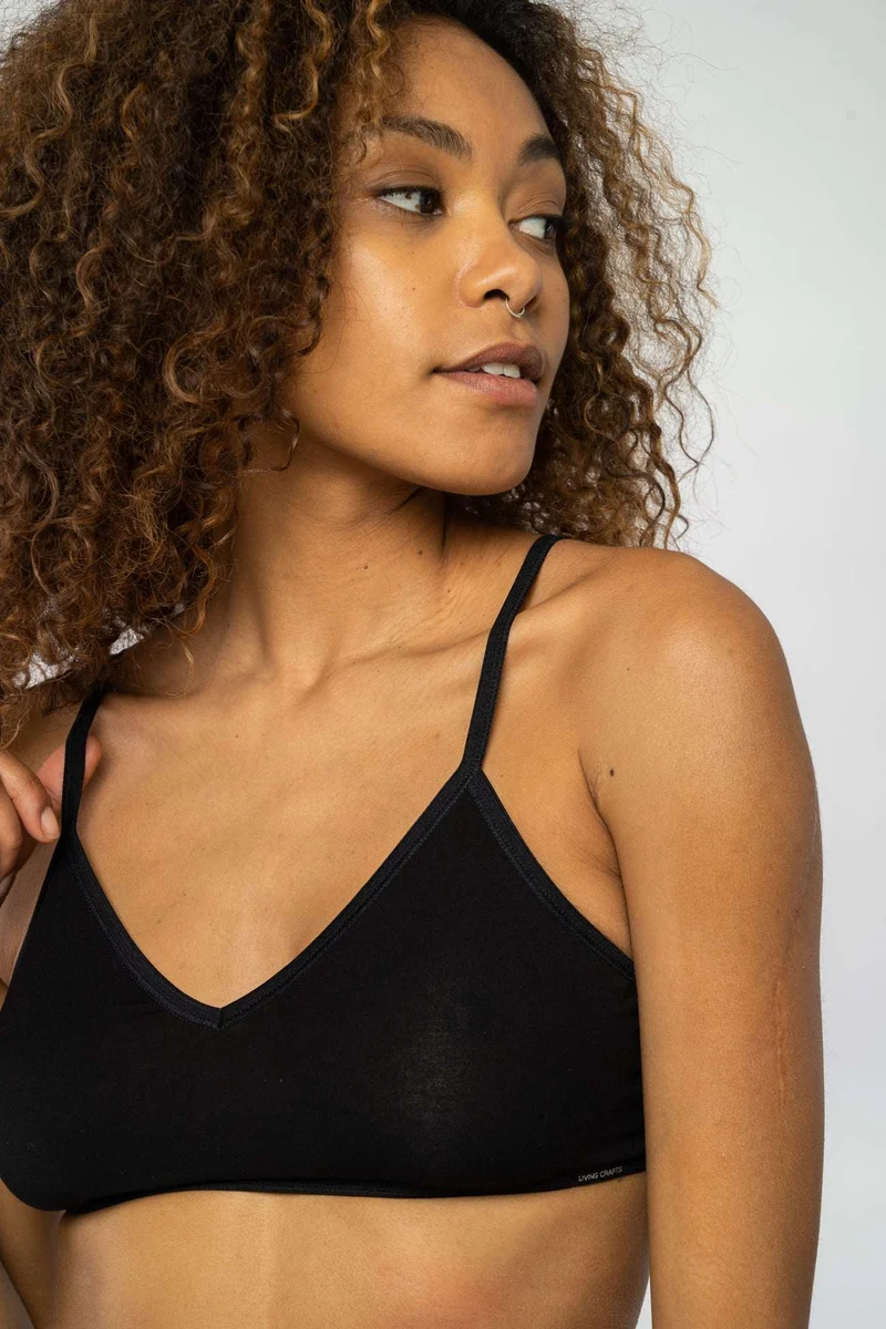 Bustier aus Bio Baumwolle