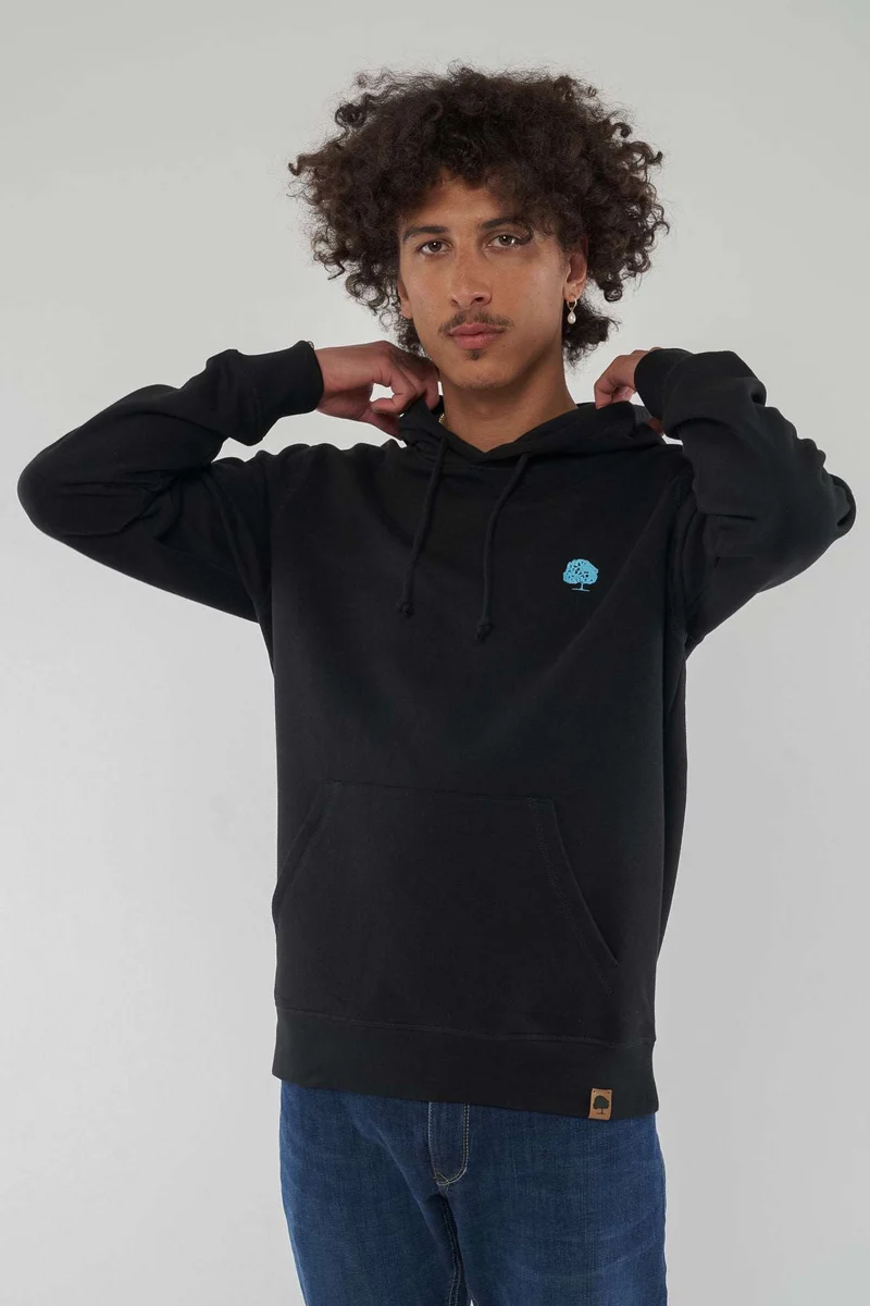 Leichter Hoodie aus Bio Baumwolle