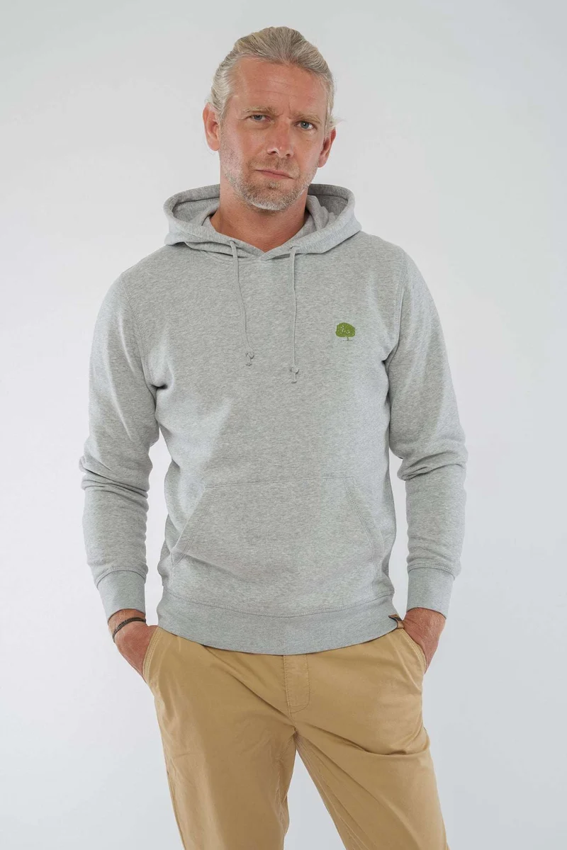 Leichter Hoodie aus Bio Baumwolle