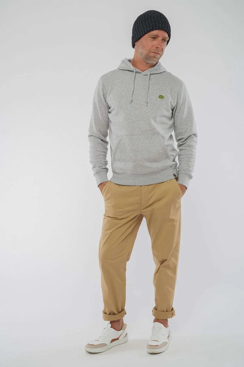 Leichter Hoodie aus Bio Baumwolle