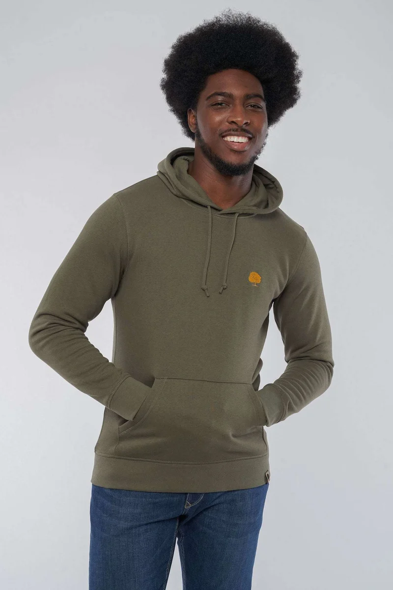 Leichter Hoodie aus Bio Baumwolle