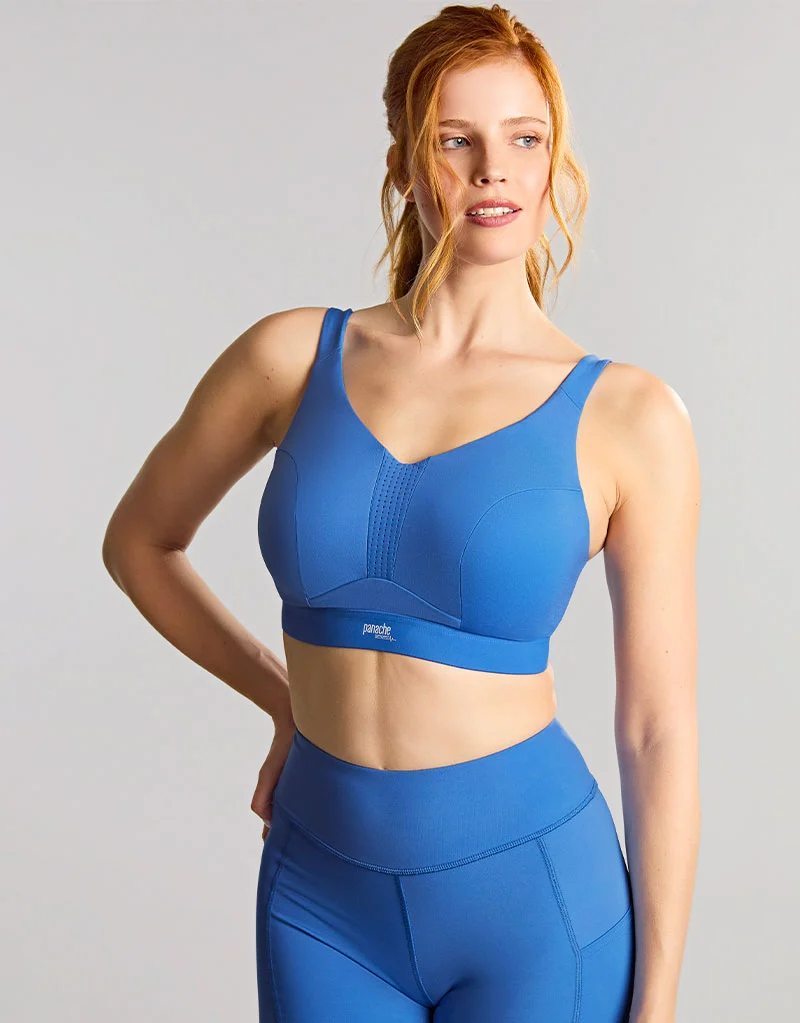 Panache Endurance Non Padded Sports Bra Azure Blue