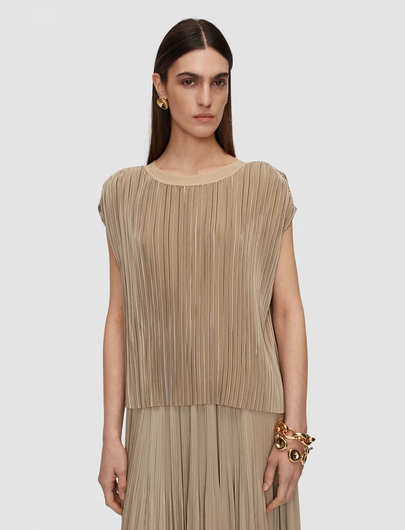 Cedre Top Pleated Satin Powder