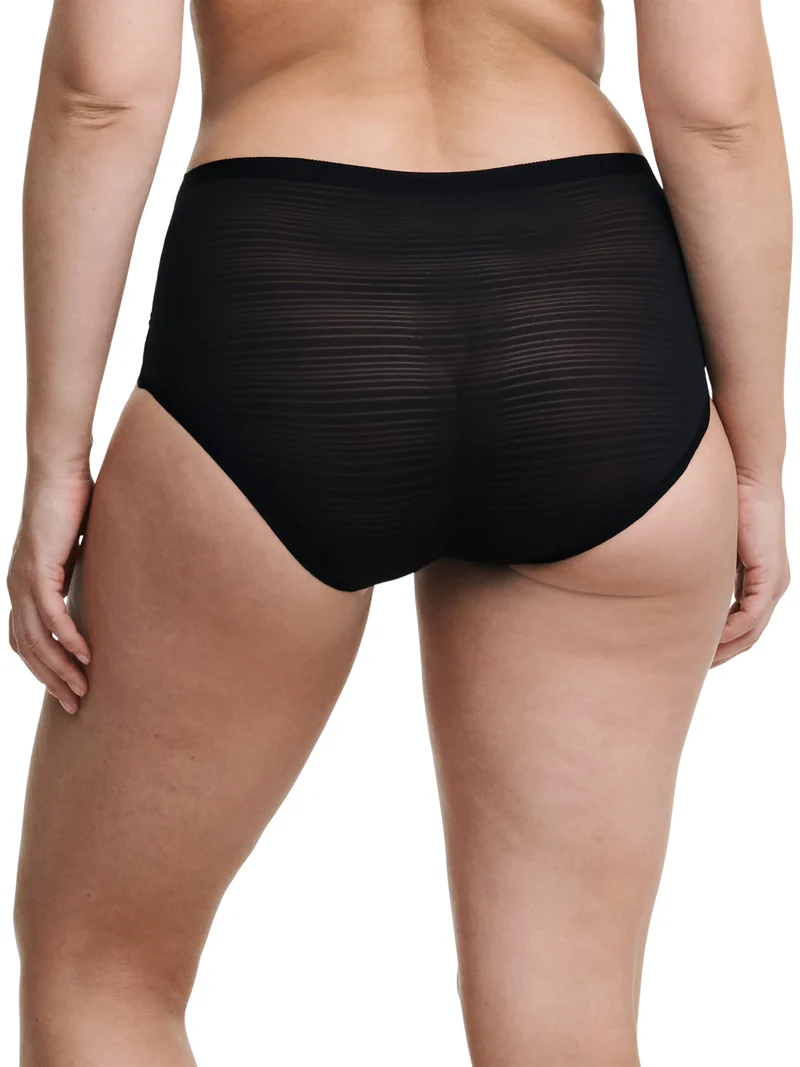 Chantelle - Softstretch Stripes High Waist Slip Schwarz