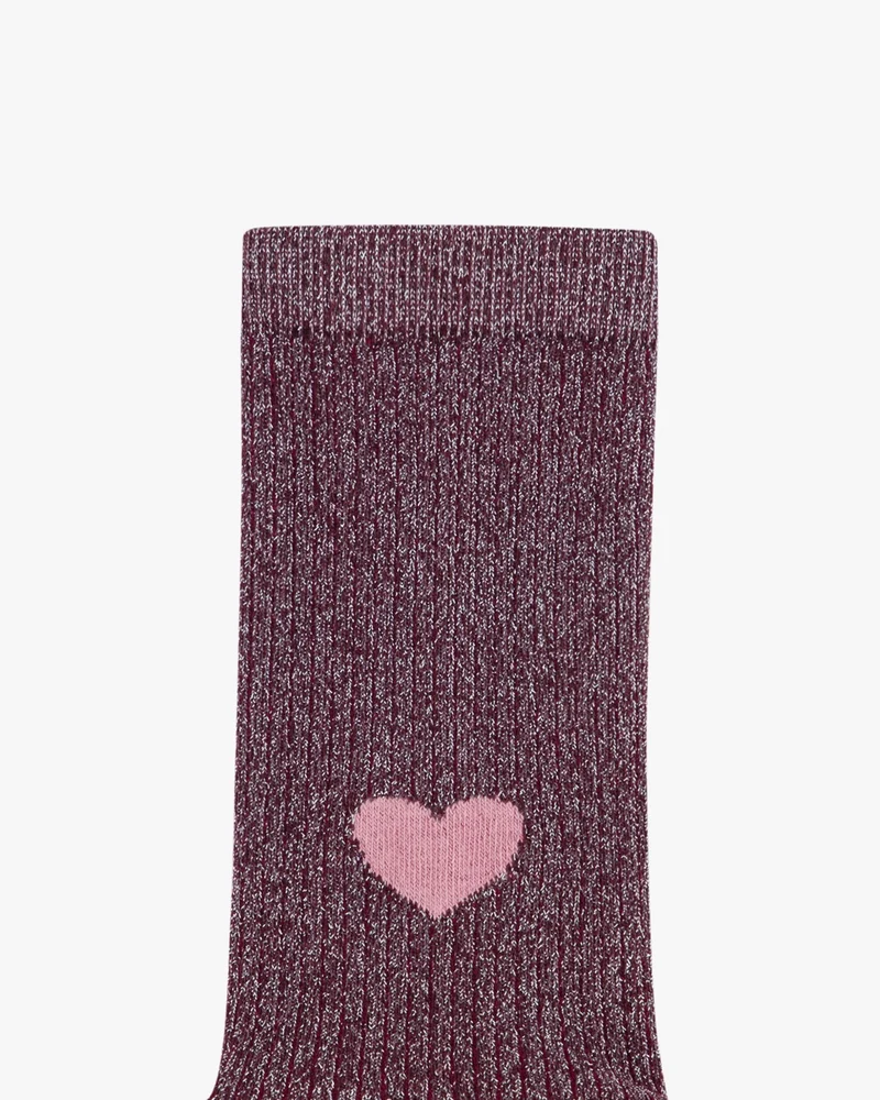 Herzsocken Lurex | Socken | Accessoires