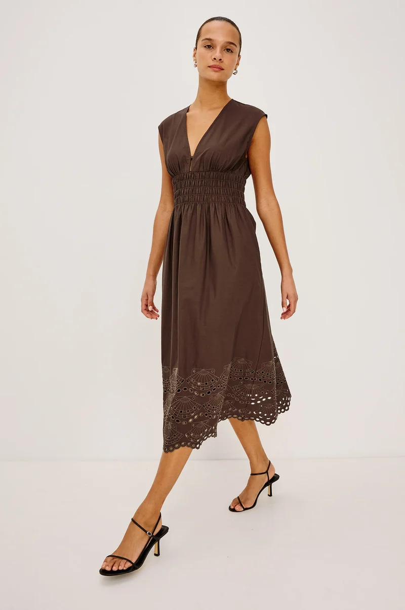 Roxanne Dress Espresso