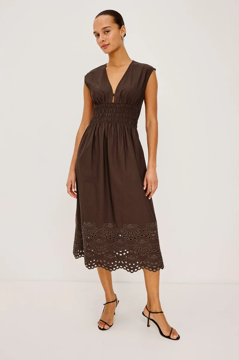 Roxanne Dress Espresso