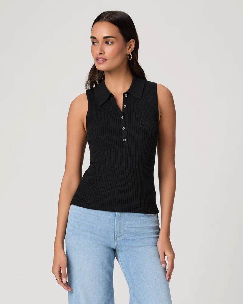 Vesta Top Black