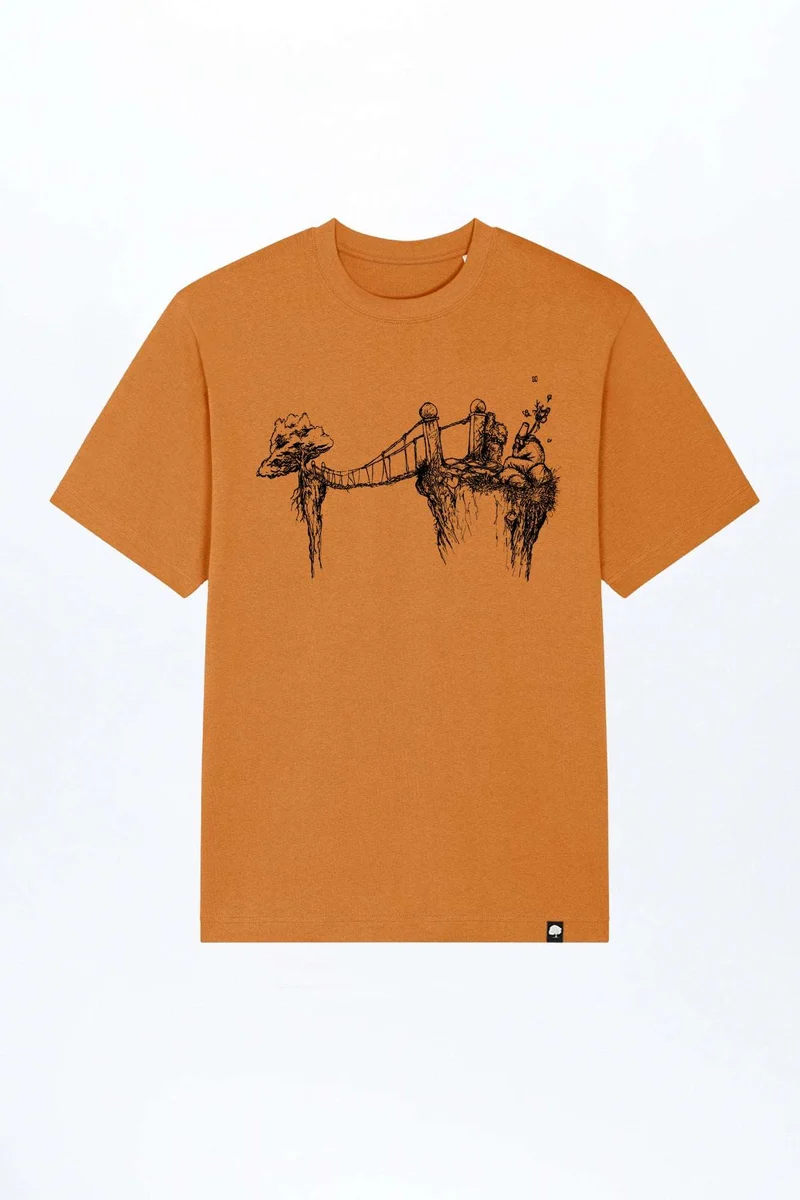 Brückenwächter Relaxed Fit T-Shirt für Männer