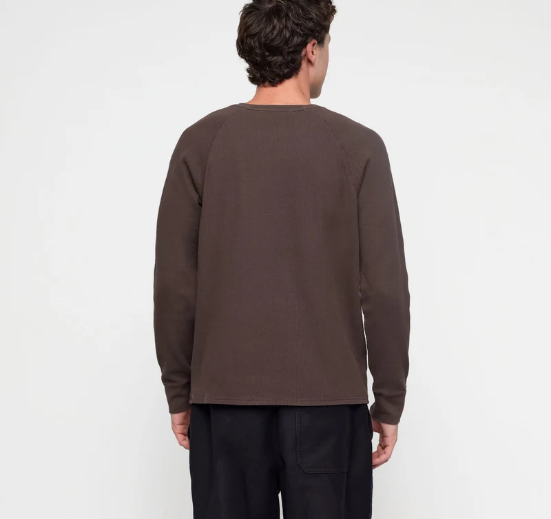 Waffle Raglan Long Sleeve