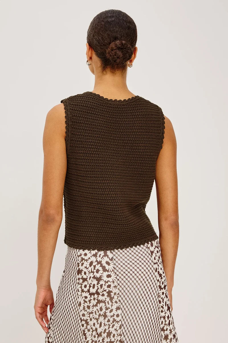 Calypso Vest Espresso