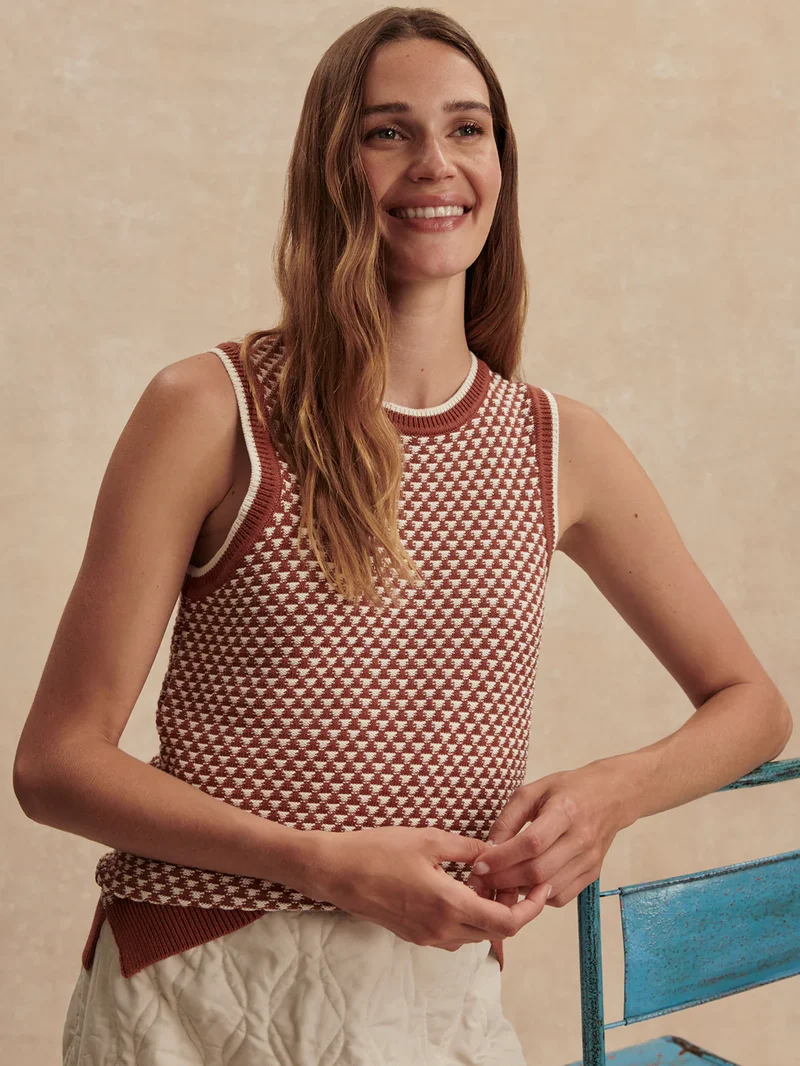 Jenson Knit Tank Maple