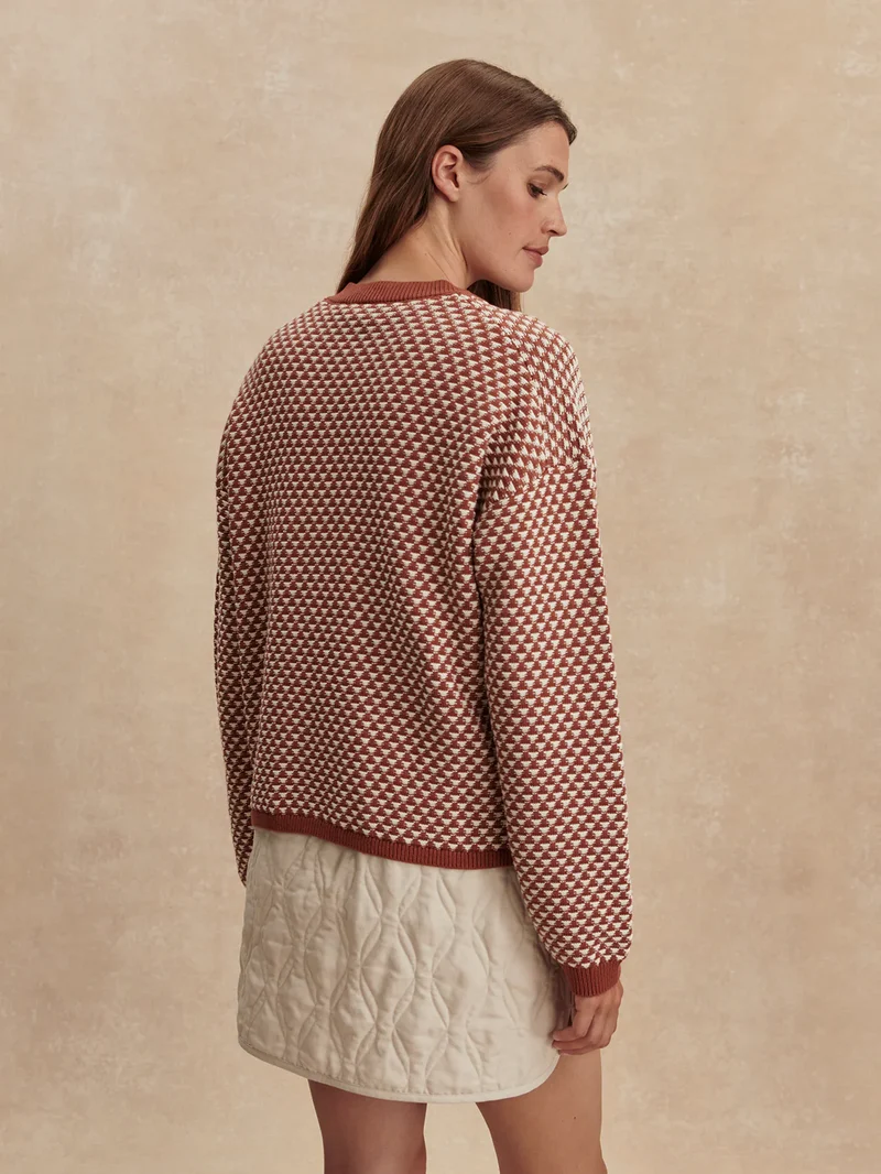 Elmwick Knit Jacket Maple