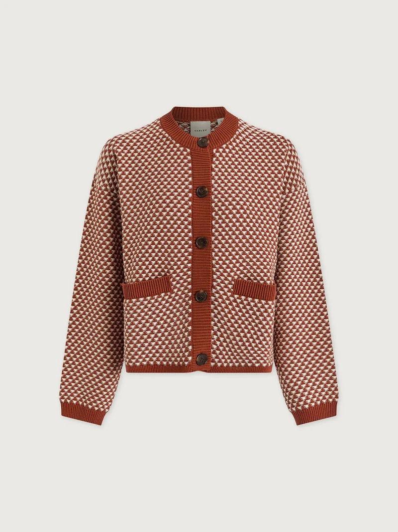 Elmwick Knit Jacket Maple