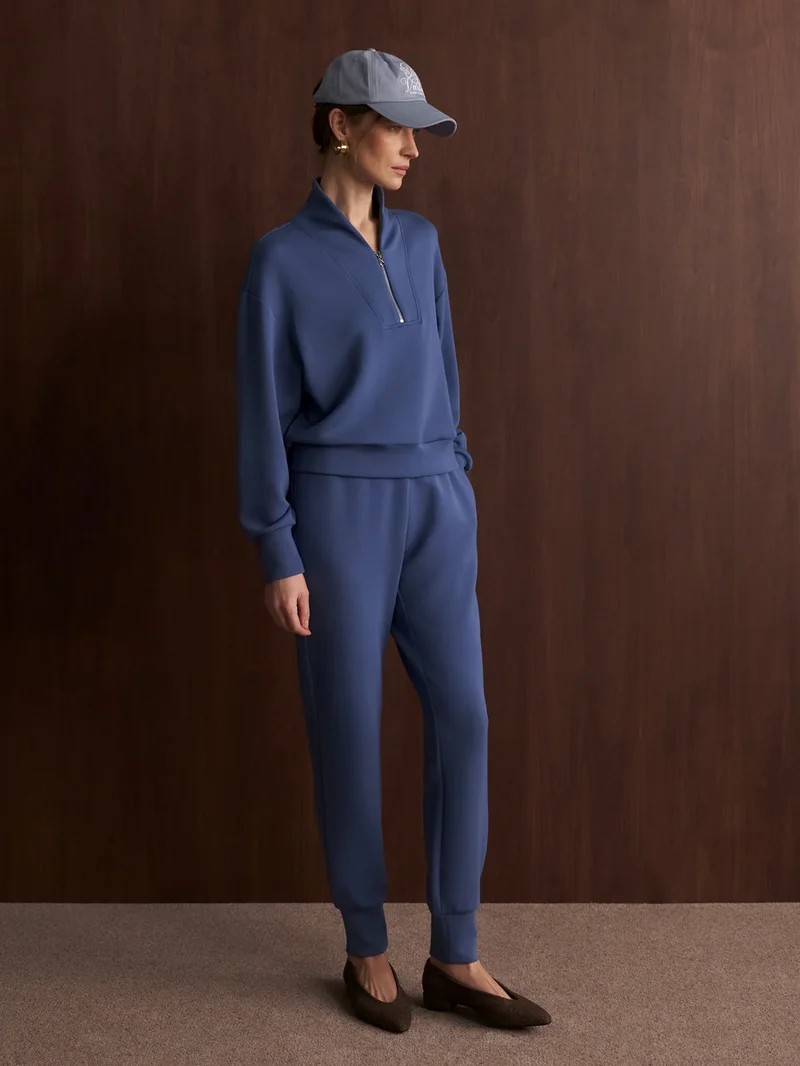 The Slim Cuff Pant 25 Bijou Blue