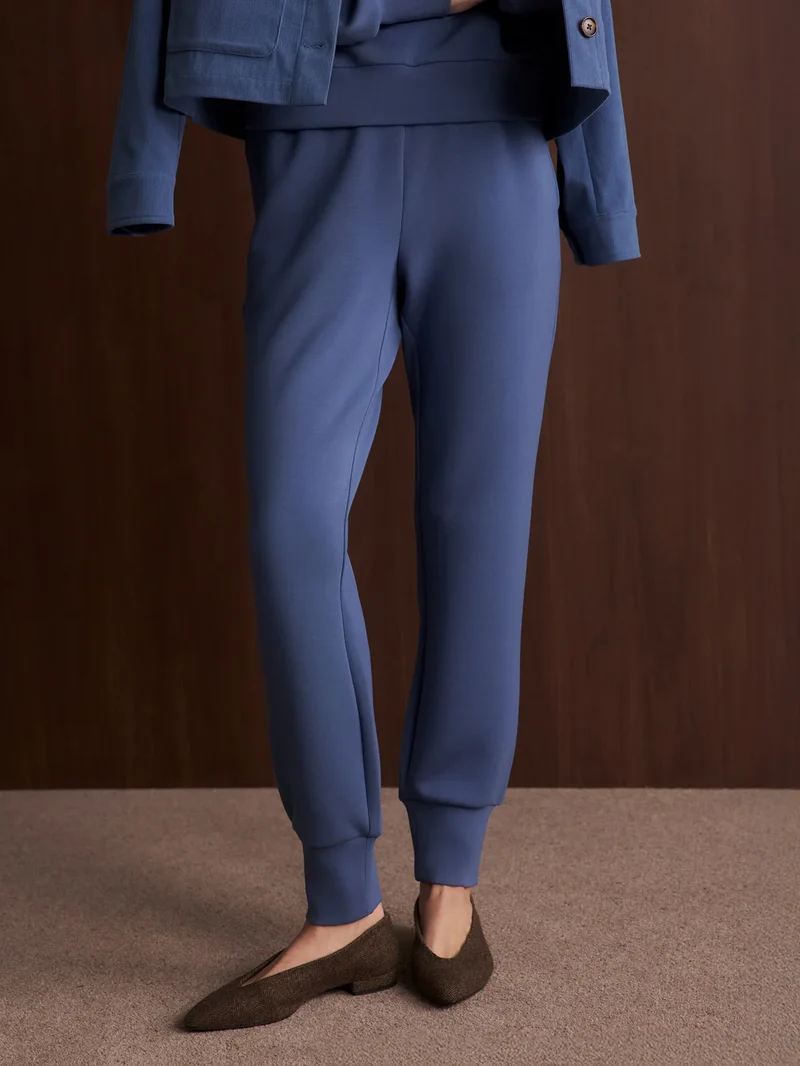 The Slim Cuff Pant 25 Bijou Blue