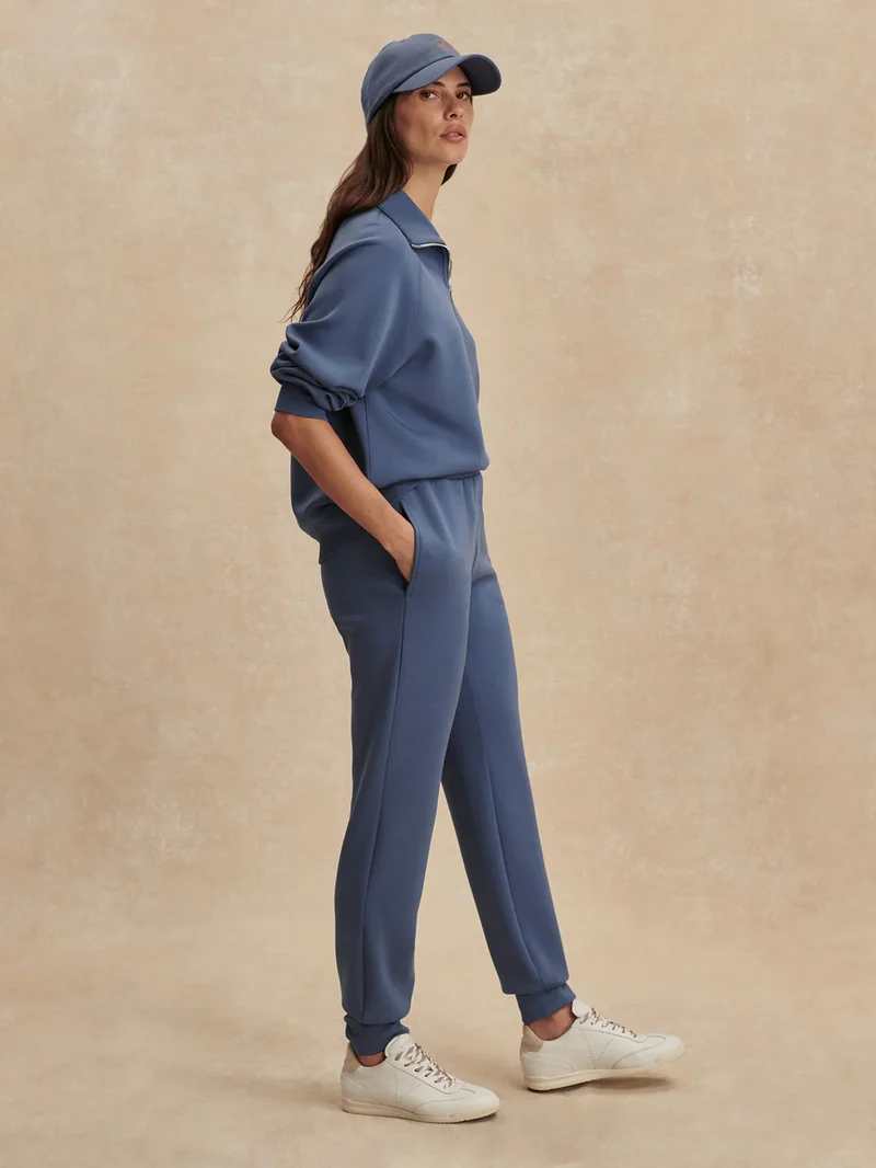 The Slim Cuff Pant 25 Bijou Blue