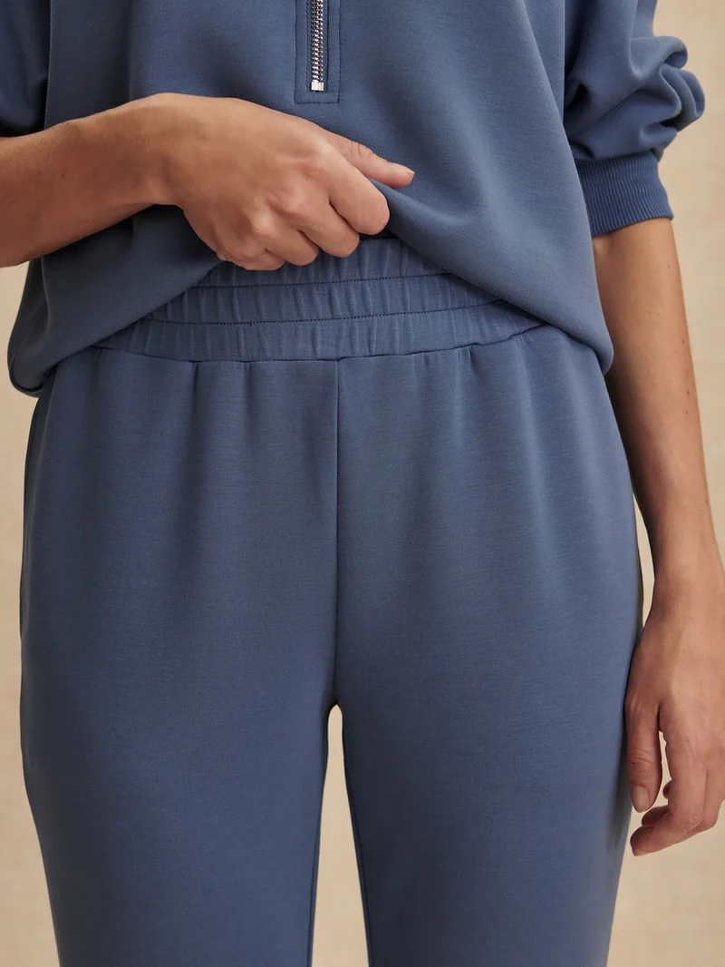The Slim Cuff Pant 25 Bijou Blue