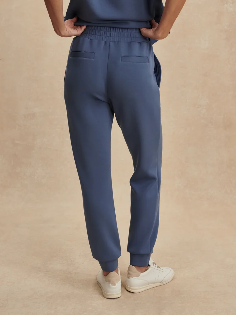 The Slim Cuff Pant 25 Bijou Blue