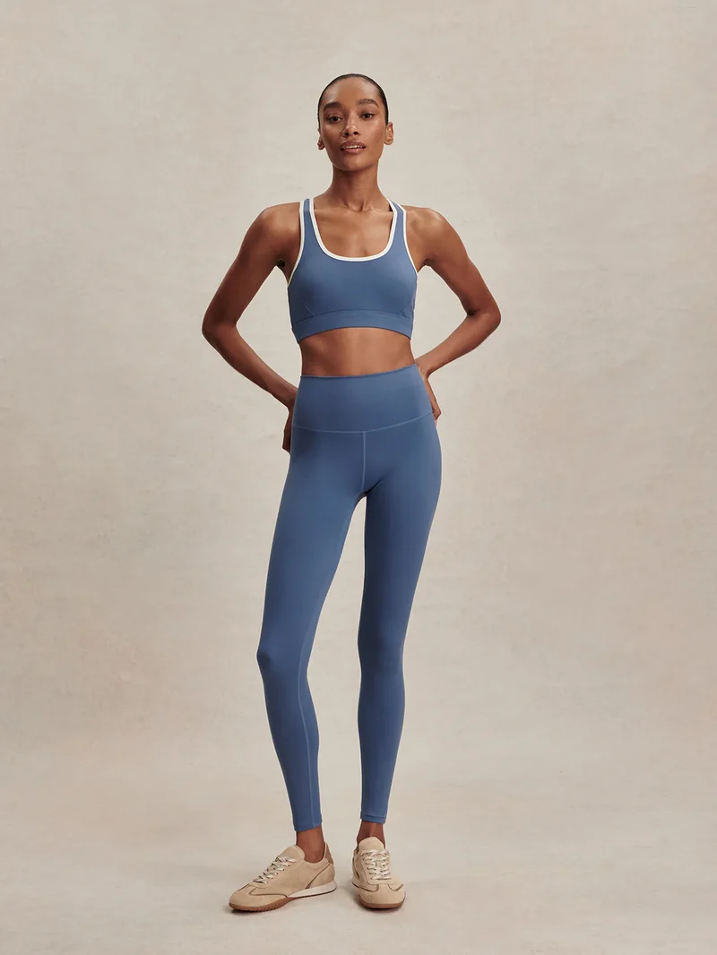 Freesoft High Rise Legging 28 Bijou Blue
