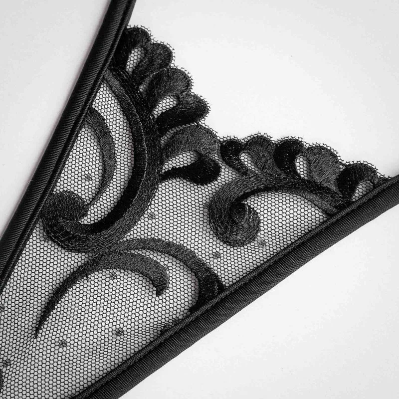 Black Waves - Mini G-String