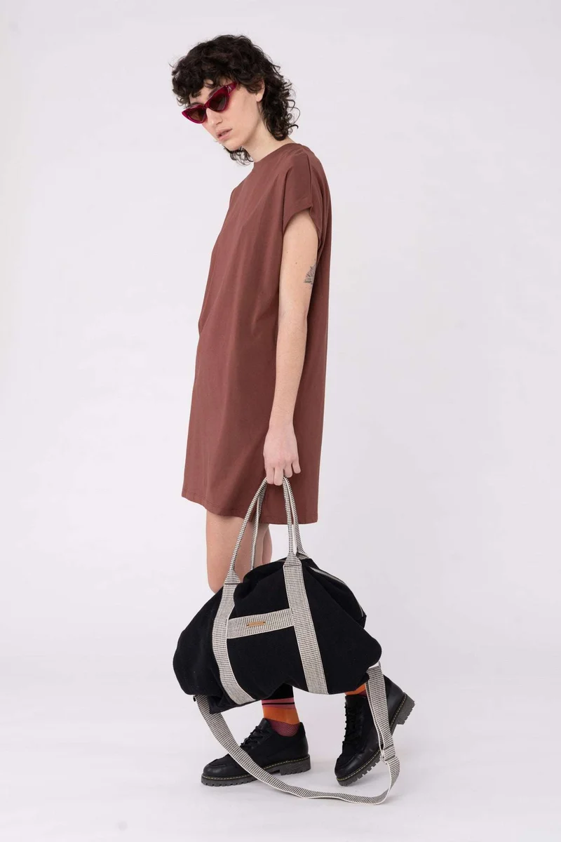 T-Shirt Kleid aus Bio Baumwolle