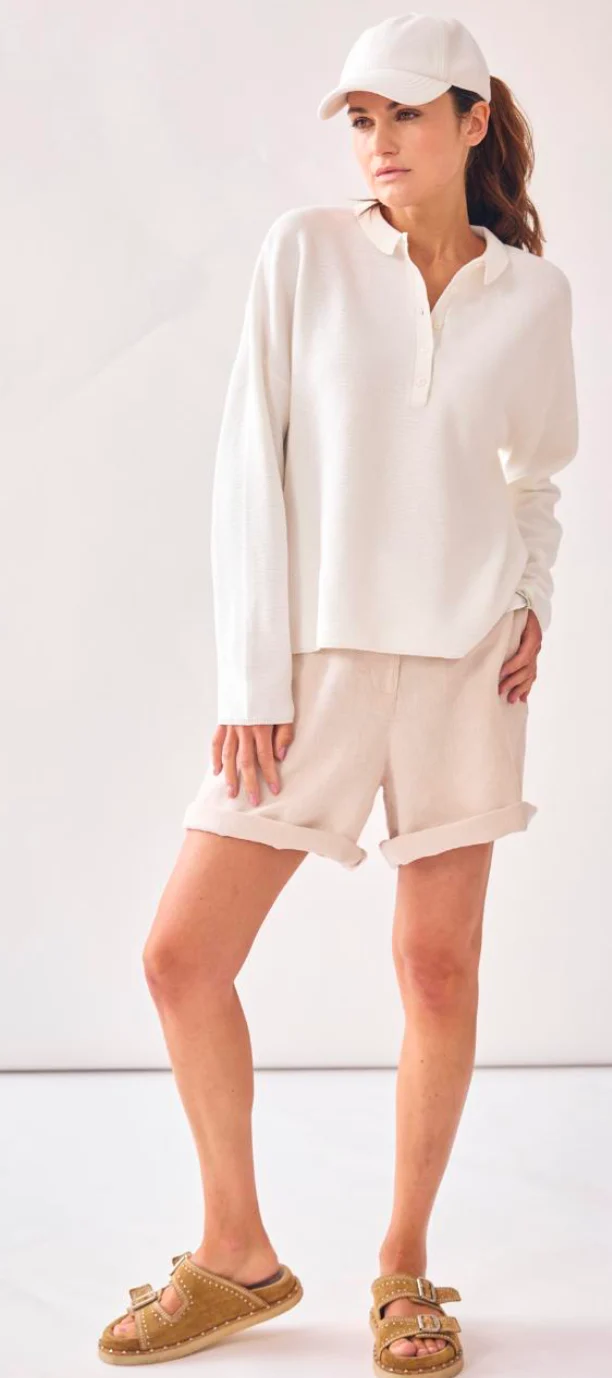 White Cotton Shirt CO162L