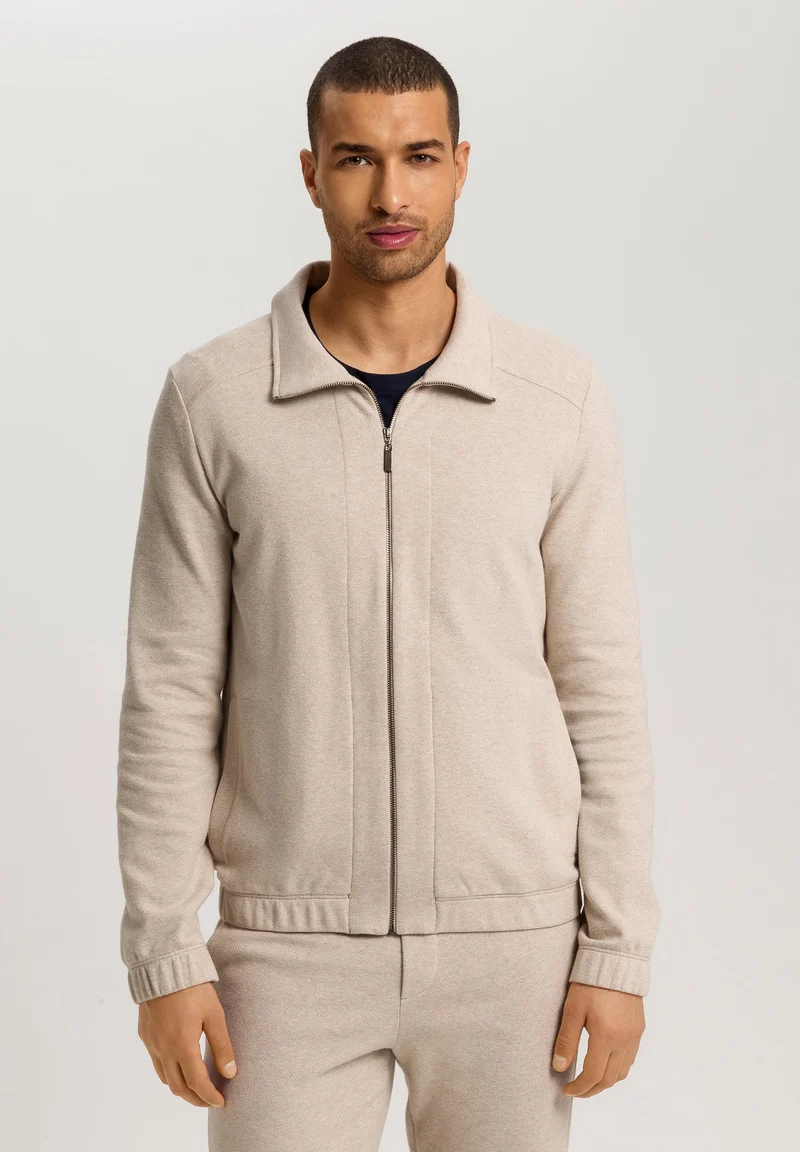 Cozy Living Cardigan | camel melange 075818-072895