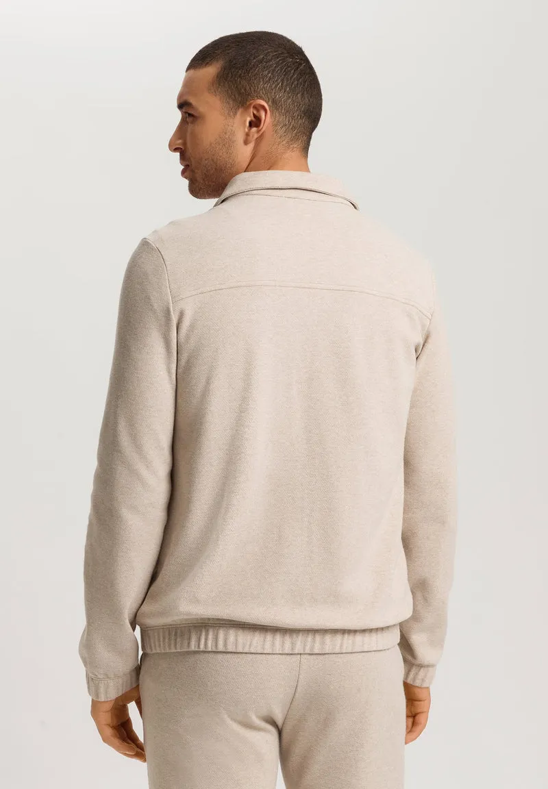 Cozy Living Cardigan | camel melange 075818-072895