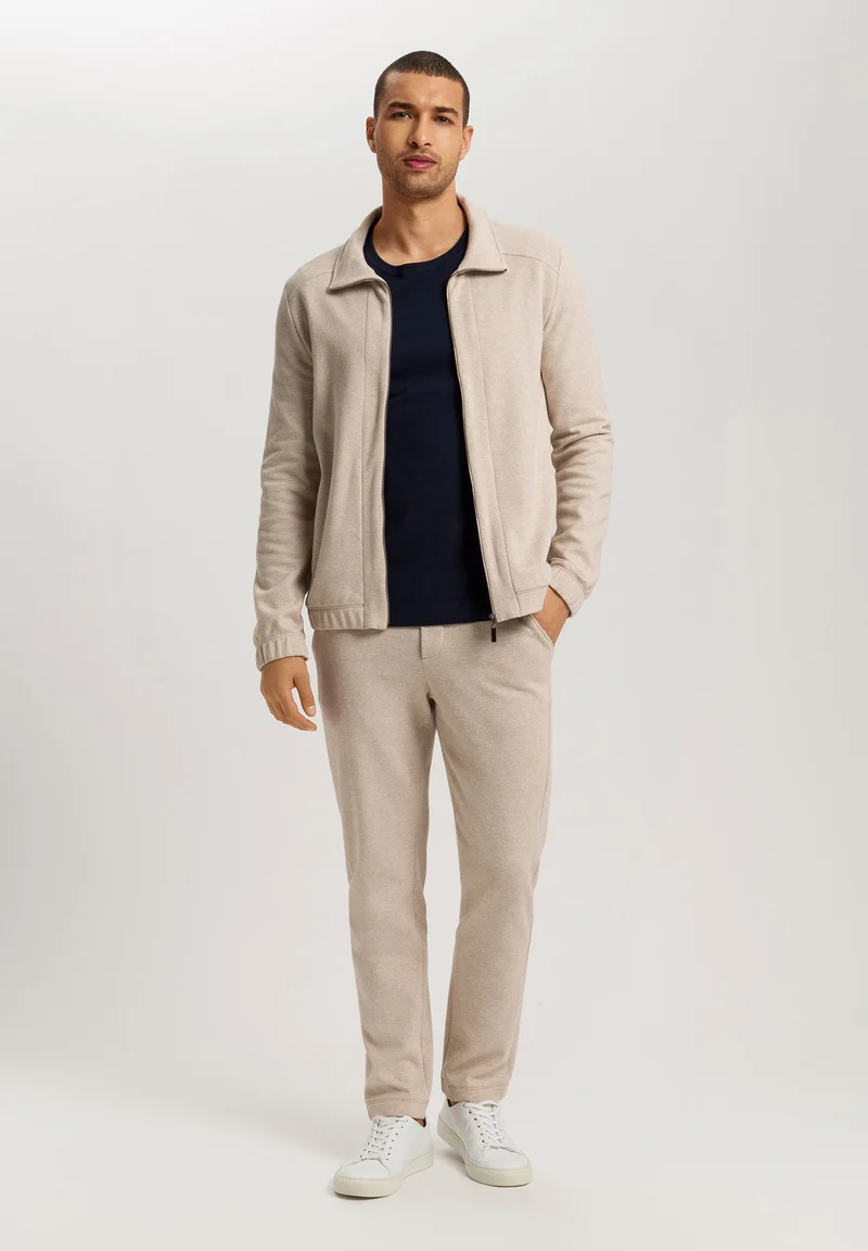 Cozy Living Cardigan | camel melange 075818-072895