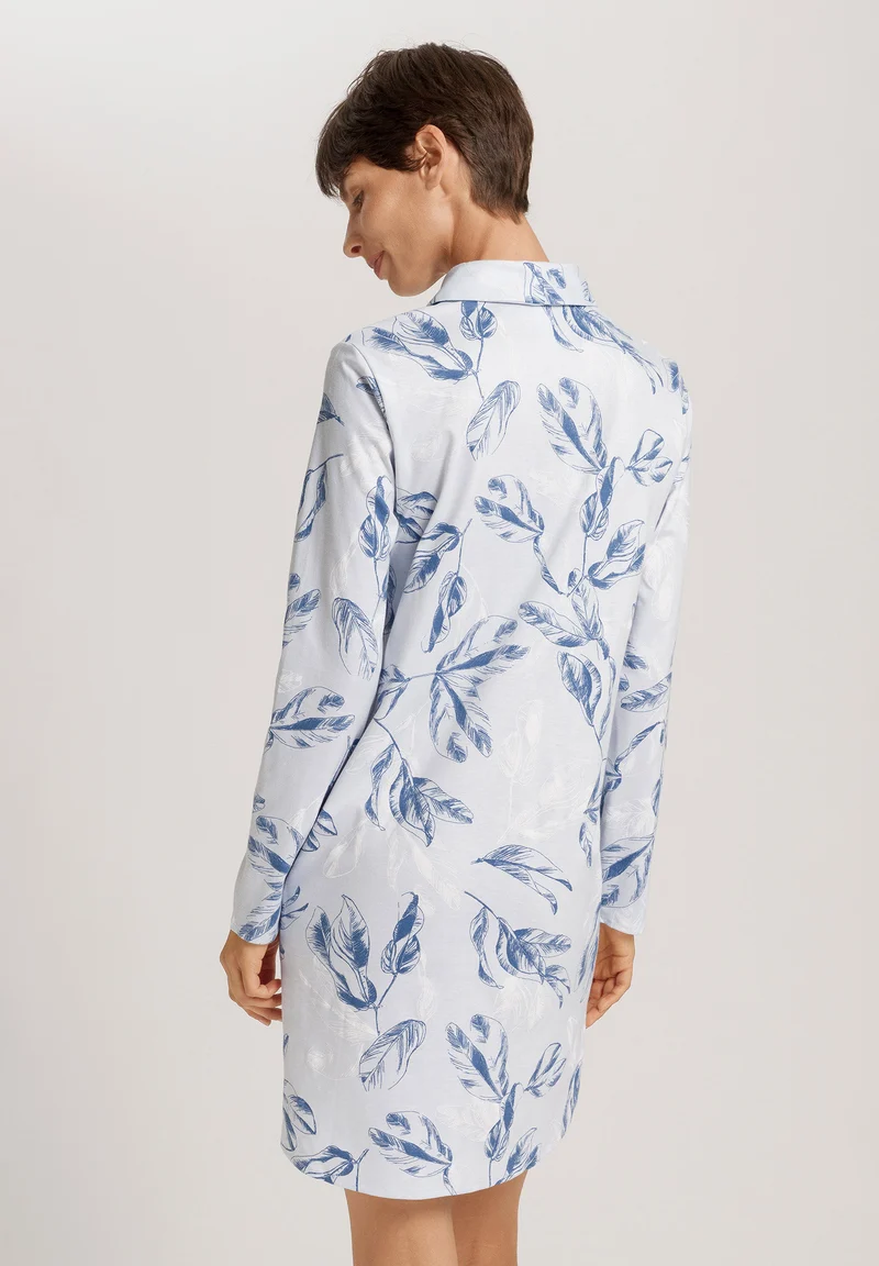 Loungy Nights L/SLV Nightdress 90cm | frosty garden 074970-073052