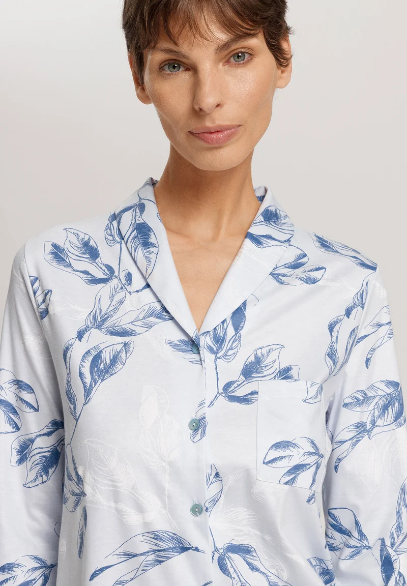 Loungy Nights L/SLV Nightdress 90cm | frosty garden 074970-073052