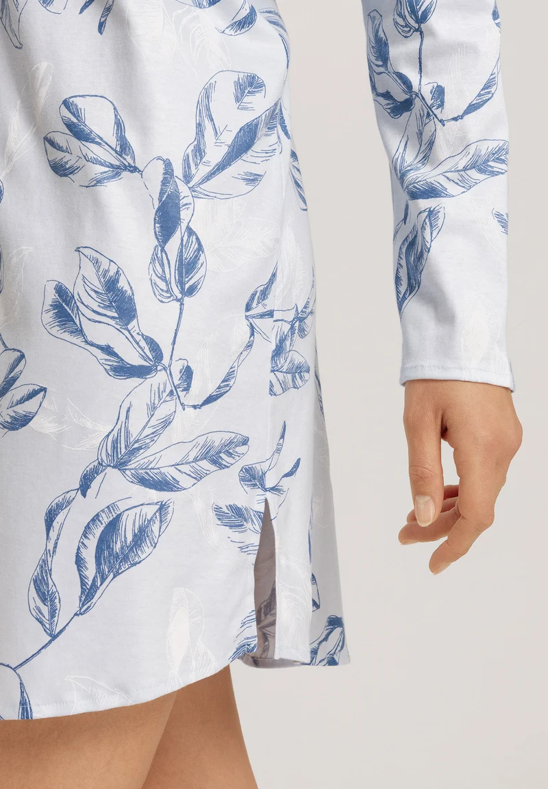 Loungy Nights L/SLV Nightdress 90cm | frosty garden 074970-073052