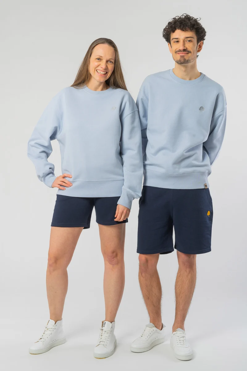 Boxy Unisex Sweatshirt aus Bio Baumwolle