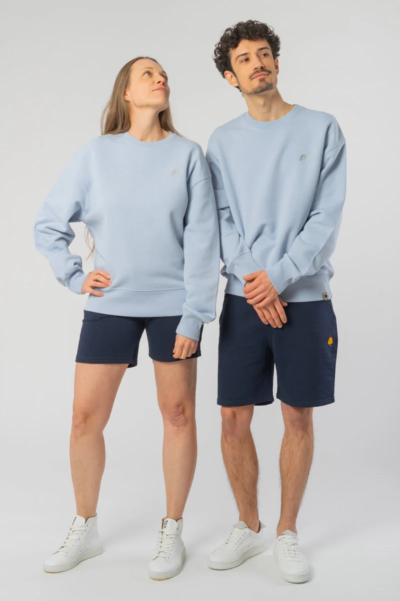 Boxy Unisex Sweatshirt aus Bio Baumwolle