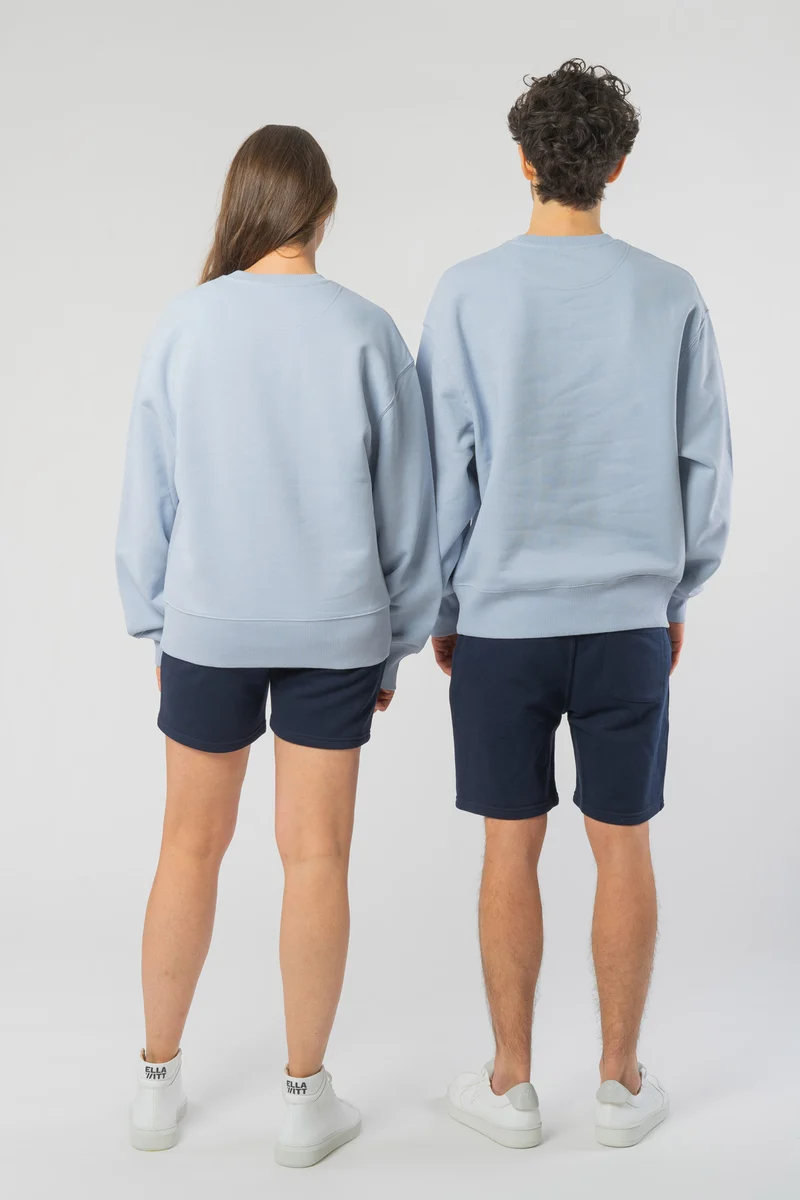 Boxy Unisex Sweatshirt aus Bio Baumwolle