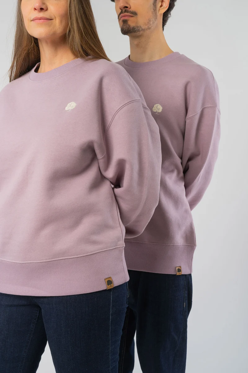 Boxy Unisex Sweatshirt aus Bio Baumwolle