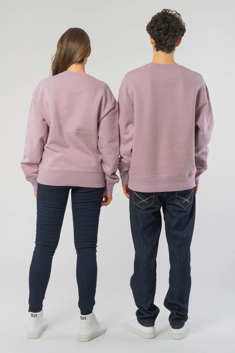 Boxy Unisex Sweatshirt aus Bio Baumwolle