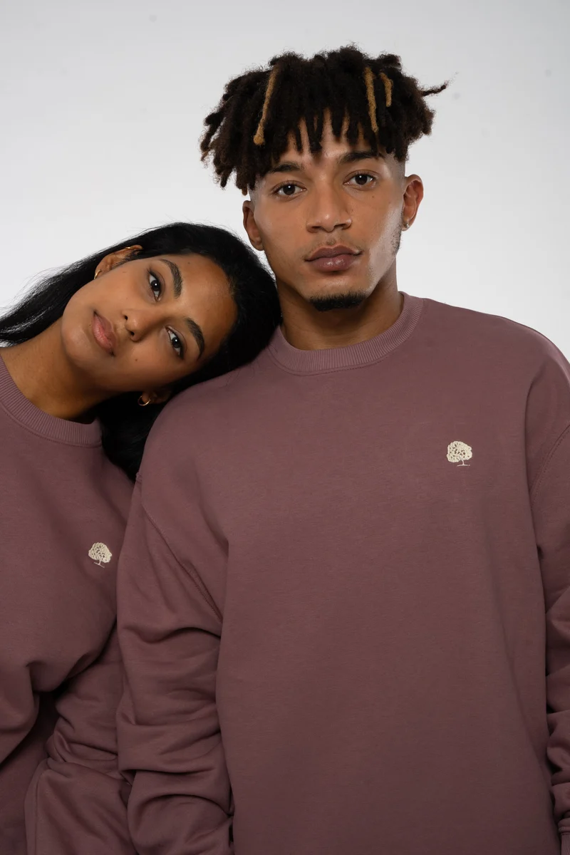 Boxy Unisex Sweatshirt aus Bio Baumwolle