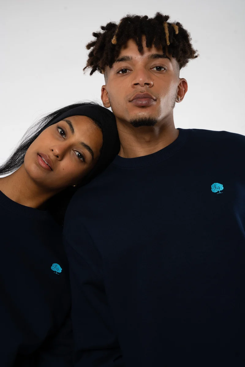 Boxy Unisex Sweatshirt aus Bio Baumwolle