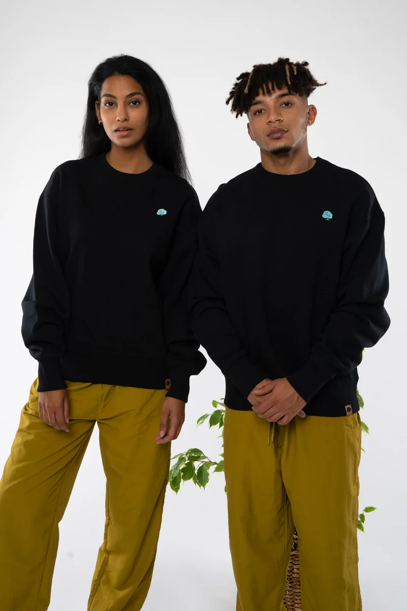 Boxy Unisex Sweatshirt aus Bio Baumwolle
