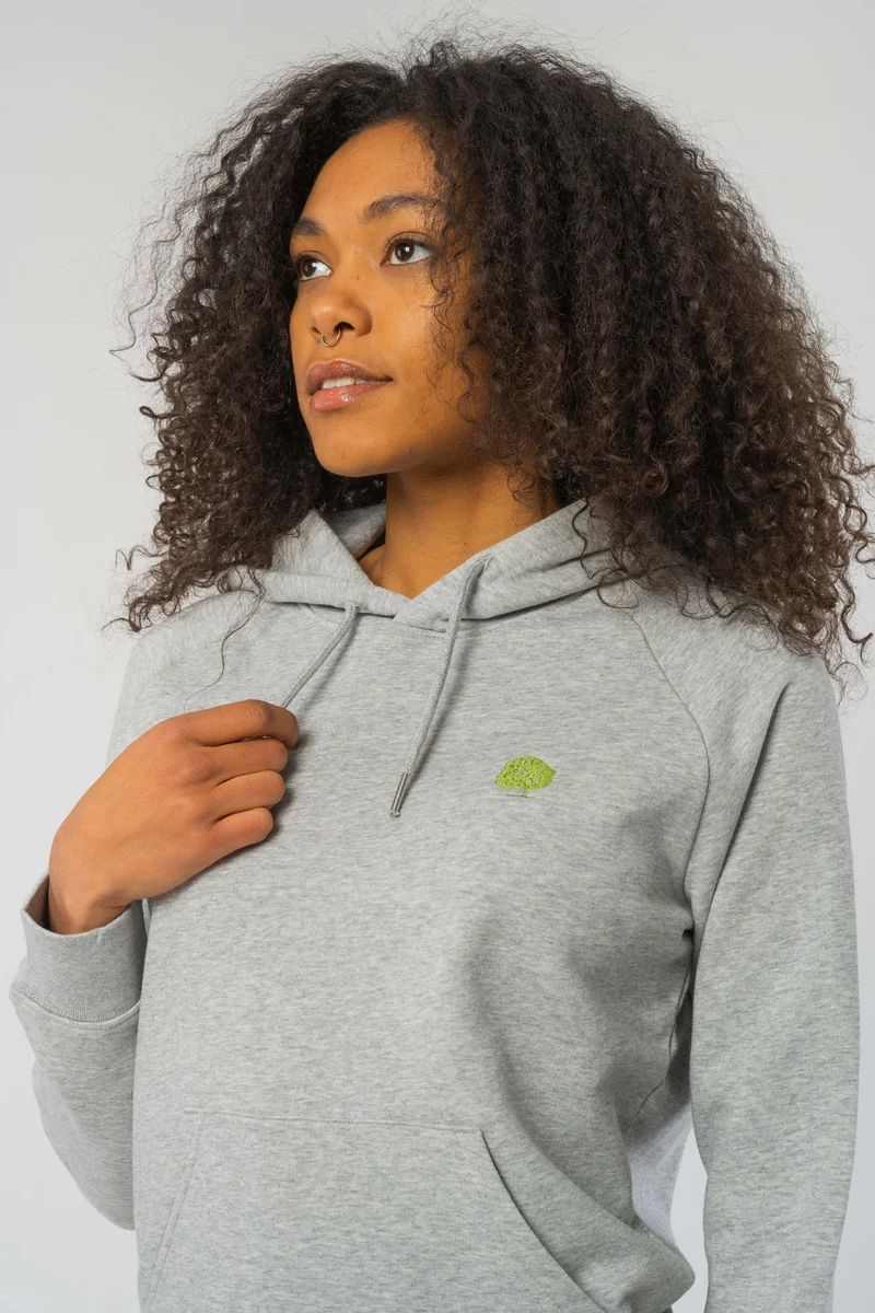 Trendiger klassischer Bio Hoodie für Frauen
