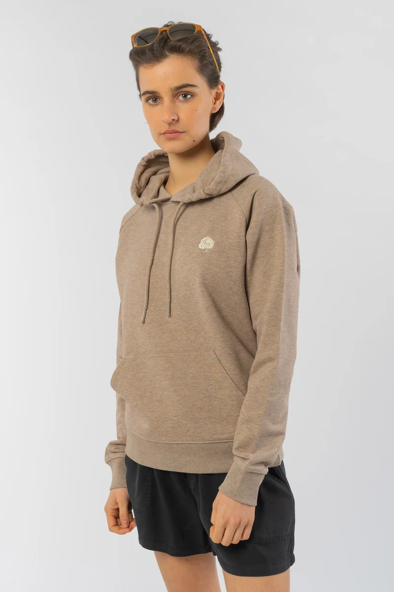 Trendiger klassischer Bio Hoodie für Frauen