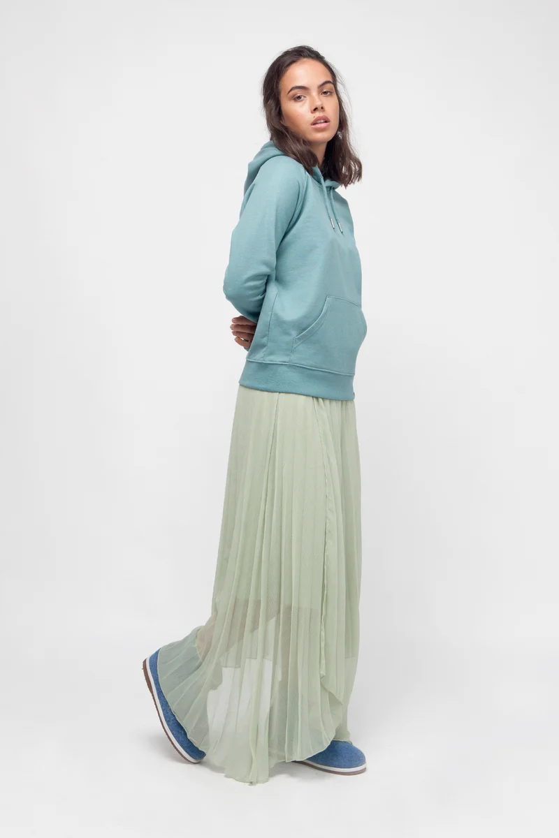 Trendiger klassischer Bio Hoodie für Frauen