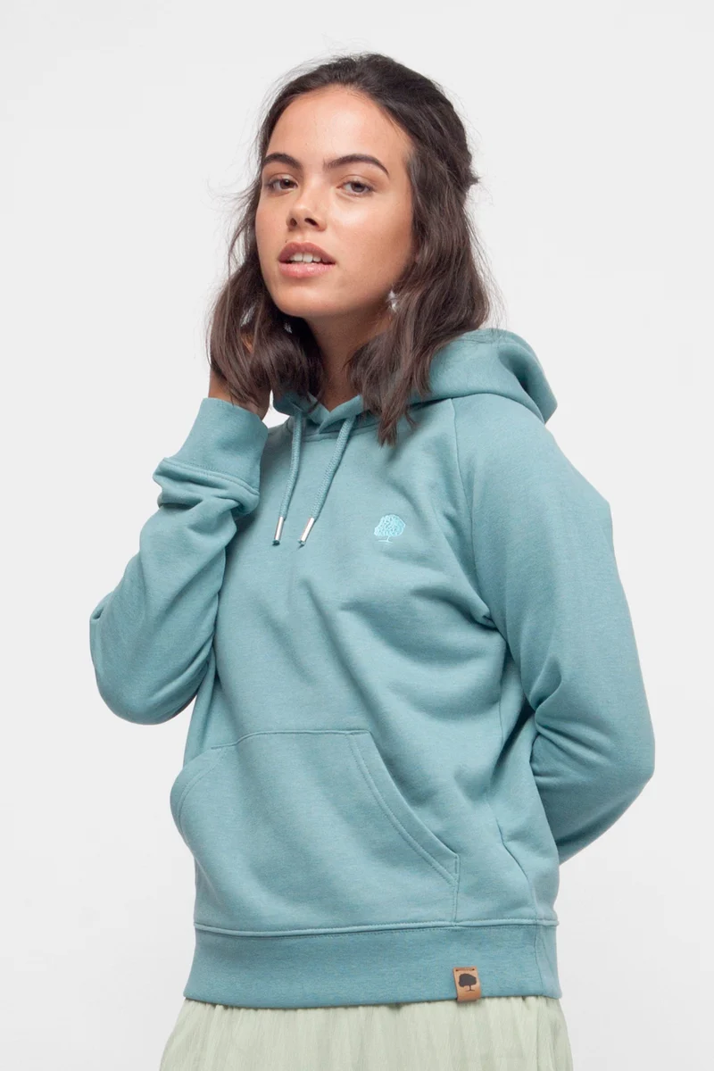Trendiger klassischer Bio Hoodie für Frauen